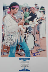 Henry Diltz signed 11x14 Jimi Hendrix photo Proof Beckett COA autograph STAR