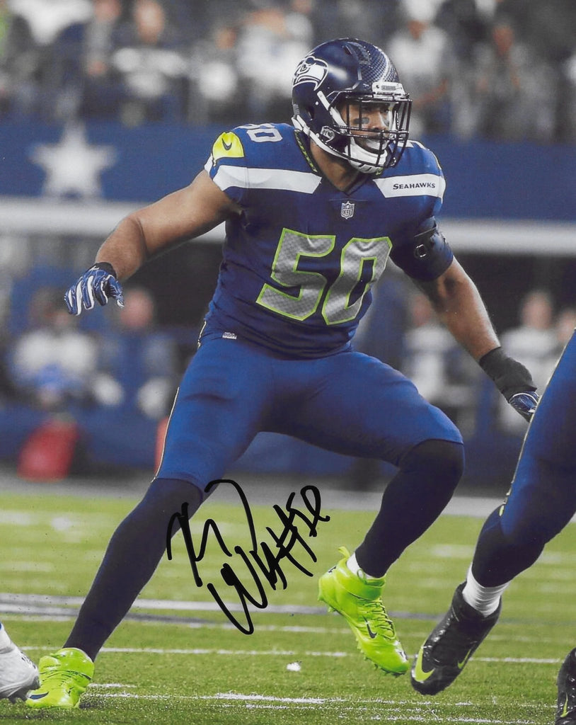 KJ Wright Signed 8x10 Photo COA Proof Seattle Seahawks Football Autographed..