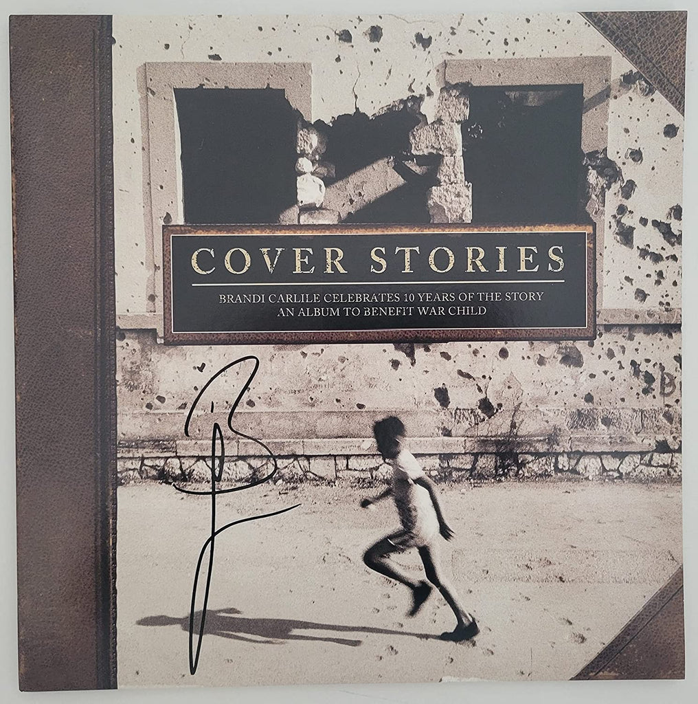 Brandi Carlile signed Cover Stories album vinyl LP COA exact proof autographed Star