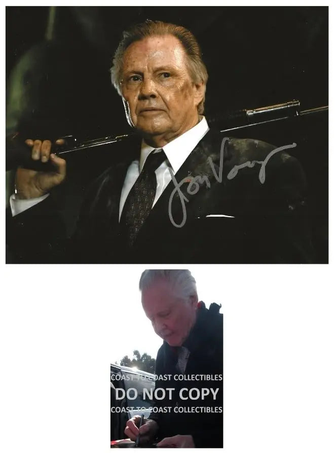 Jon Voight Signed The Fixer 8x10 Photo Proof COA Autographed STAR