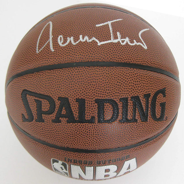 Jerry West Los Angeles Lakers signed autographed NBA basketball COA exact proof