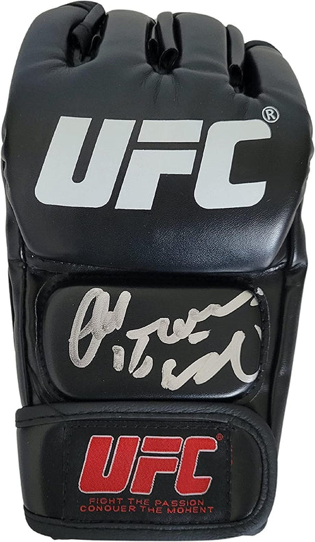 Chuck Liddell ''The Iceman'' signed UFC glove autographed COA exact proof.