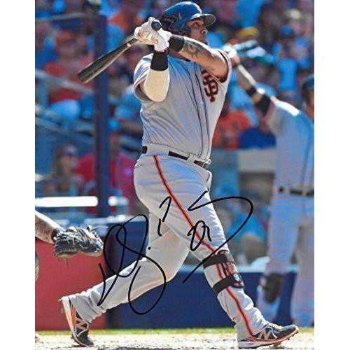 Hector Sanchez, San Francisco Giants, Signed, Autographed, 8x10, Photo, a COA With The Proof Photo Will Be IncludedWill Be Included