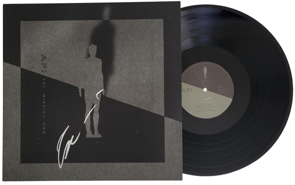 Jade Puget Signed AFI The Missing Man Album Exact Proof COA Autographed Vinyl Record