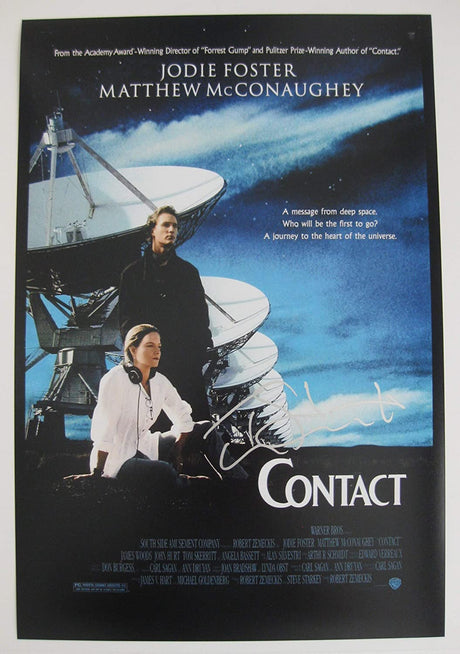Tom Skerritt signed Contact 12x18 poster photo COA autographed exact proof STAR
