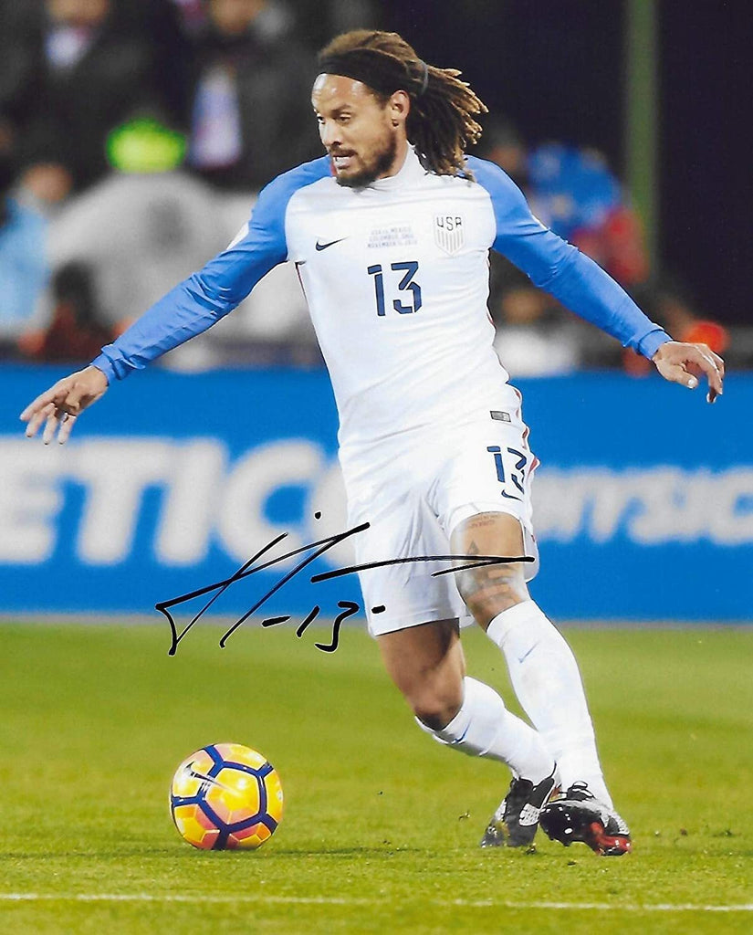 Jermaine Jones LA Galaxy signed autographed USA soccer 8x10 photo proof COA
