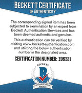 Thurman Thomas Andre Reed signed autographed Buffalo Bills mini helmet proof Beckett COA