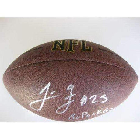 Johnathan Franklin, Green Bay Packers, UCLA Bruins, Signed, Autographed, NFL Football , A COA with the Proof Photo of Johnathan Signing Will Be Inlcuded
