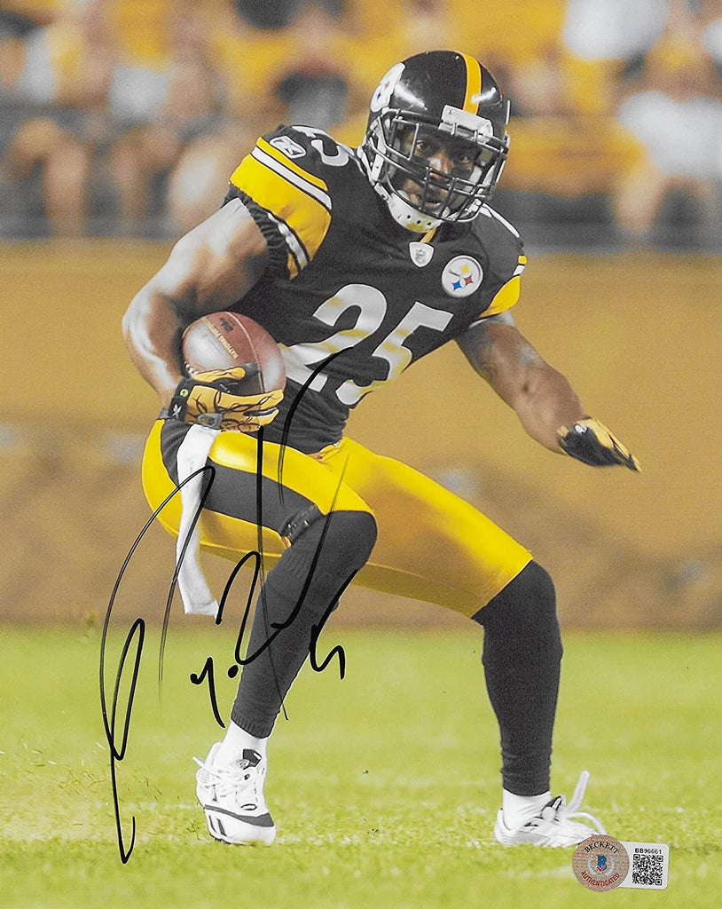Ryan Clark signed Pittsburgh Steelers 8x10 football photo proof Beckett COA