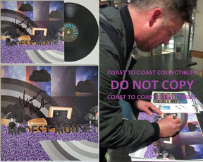 Isaac Brock signed Modest Mouse The Golden Casket T Shirt album, vinyl COA Proof STAR