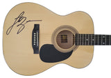 Luke Bryan country music star signed acoustic guitar COA exact proof star autographed