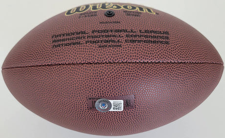 Jack Youngblood LA Rams signed NFL football proof Beckett COA autographed
