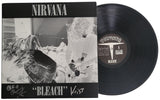 Krist Novoselic Chad Channing signed Nirvana Bleach album vinyl proof Beckett COA STAR