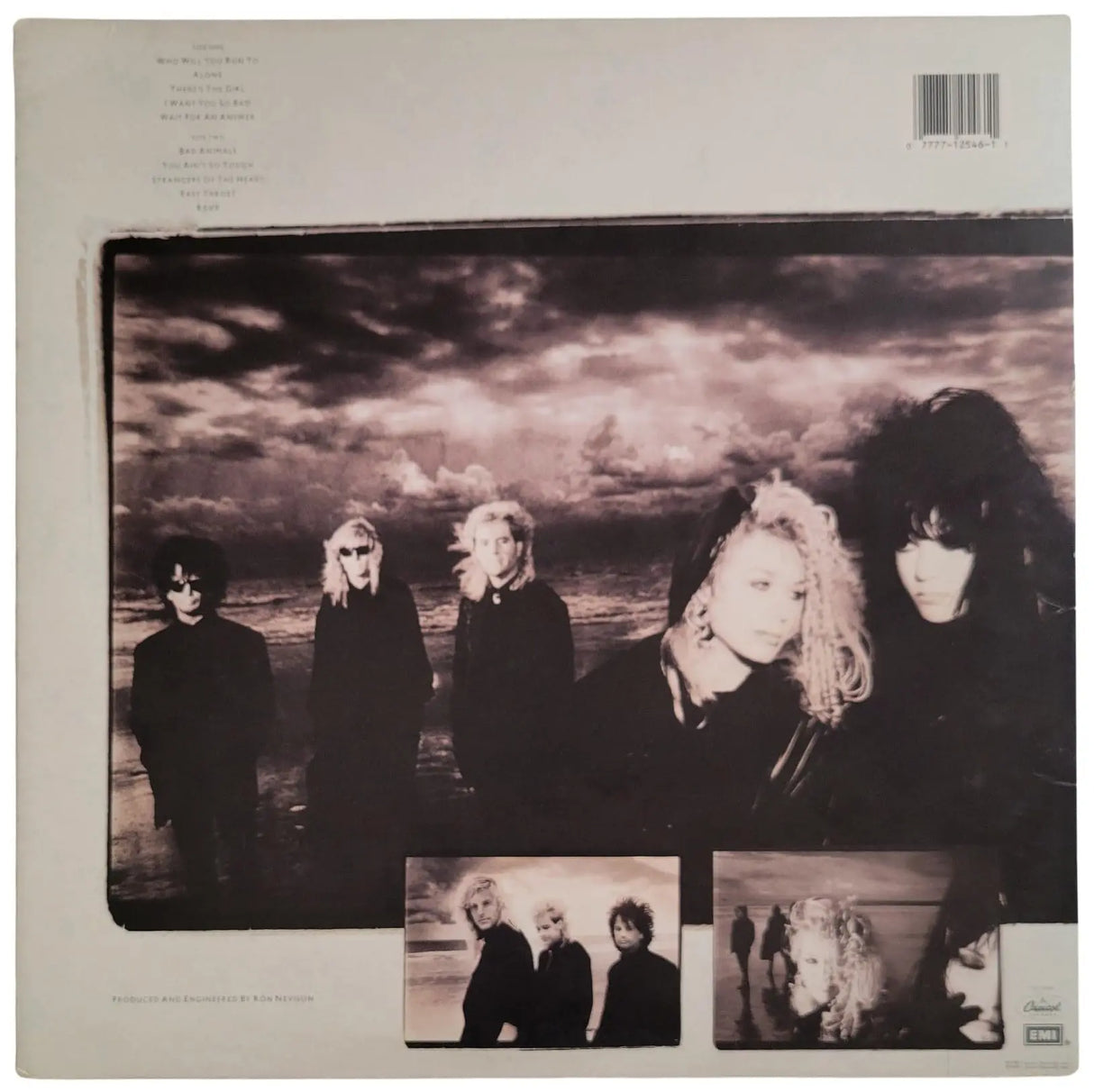 Nancy Wilson & Ann Wilson Signed Heart Bad Animals Album Vinyl Proof COA Autographed