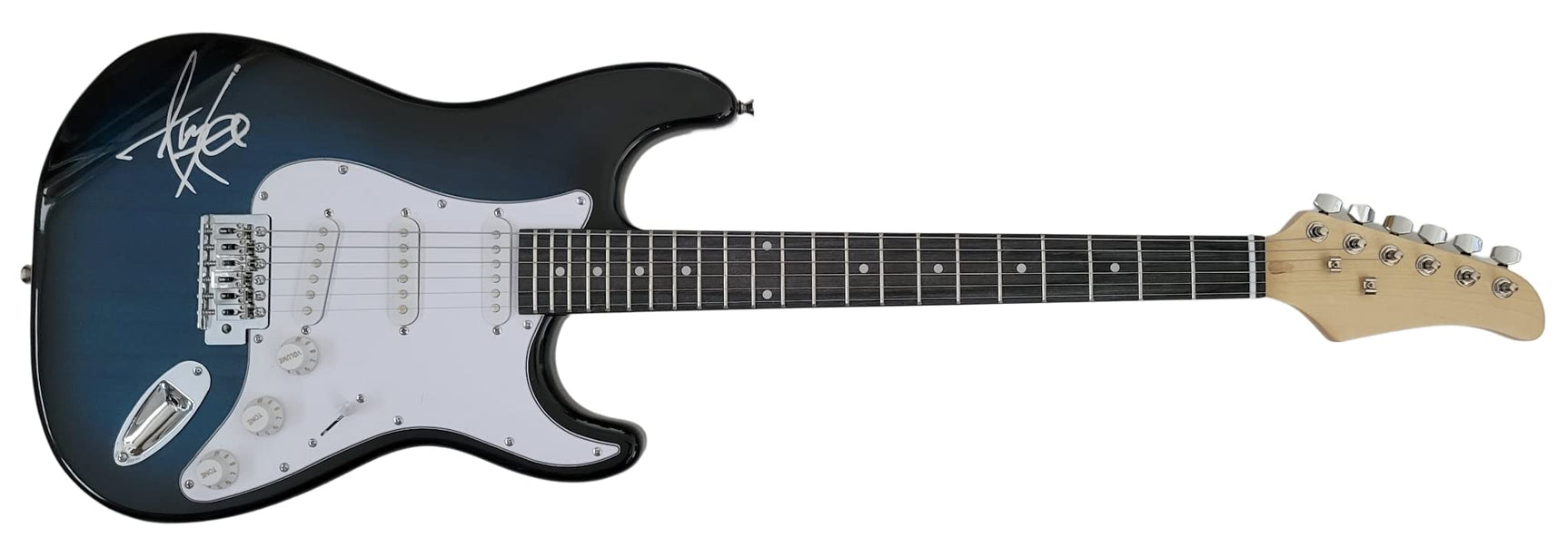 Amy Lee Evanescence signed full size electric guitar COA proof autographed STAR