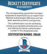 DeAngelo Williams Panthers Steelers signed NFL football proof Beckett COA autographed