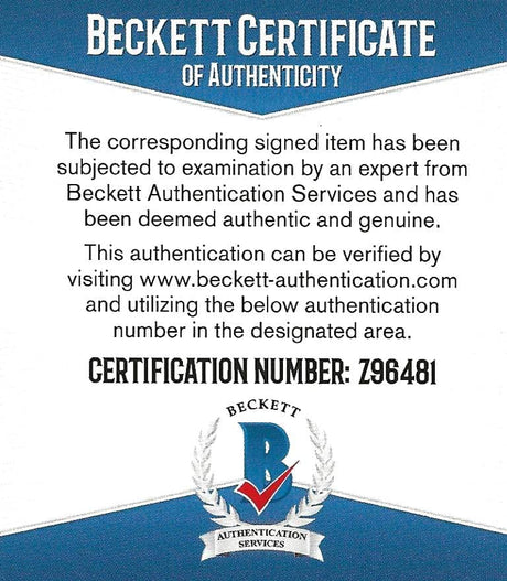 DeAngelo Williams Panthers Steelers signed NFL football proof Beckett COA autographed