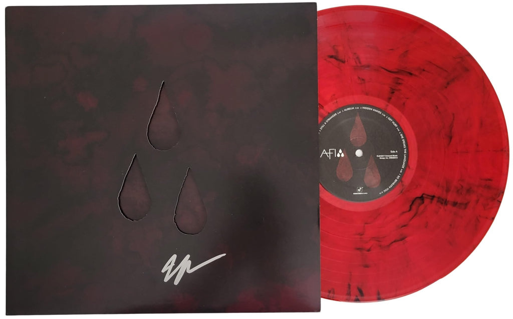 Jade Puget Signed AFI The Blood Album Exact Proof COA Autographed Vinyl Record