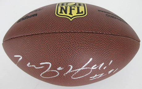 Tamba Hali Kansas City Chiefs Penn State signed Duke football proof Beckett COA autograph