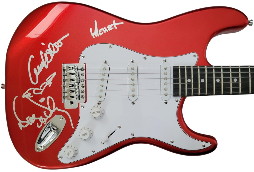 Ann Wilson Nancy Wilson Heart Signed Full Size Electric Guitar Proof Autographed STAR