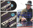 Pete Sears Signed Jefferson Starship Earth Album Vinyl Record COA Proof STAR