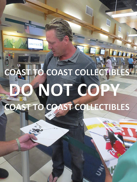 Jeremy Roenick Philadelphia Flyers signed autographed 8x10 photo proof COA