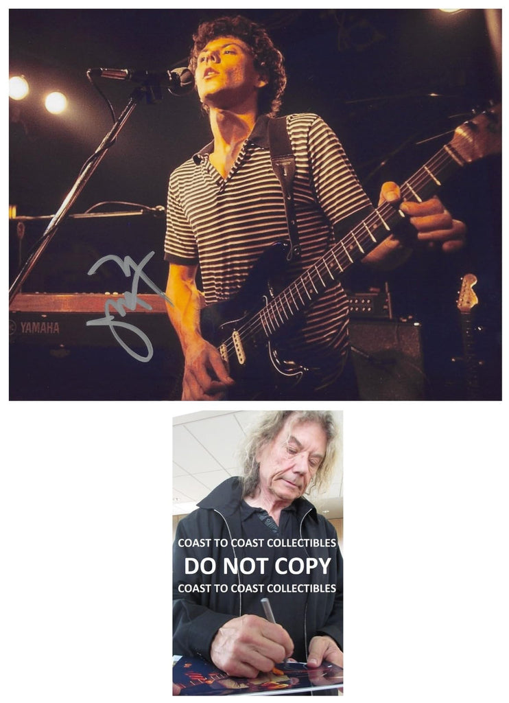 Jerry Harrison Taking Heads signed 8x10 photo proof COA autographed.. Star