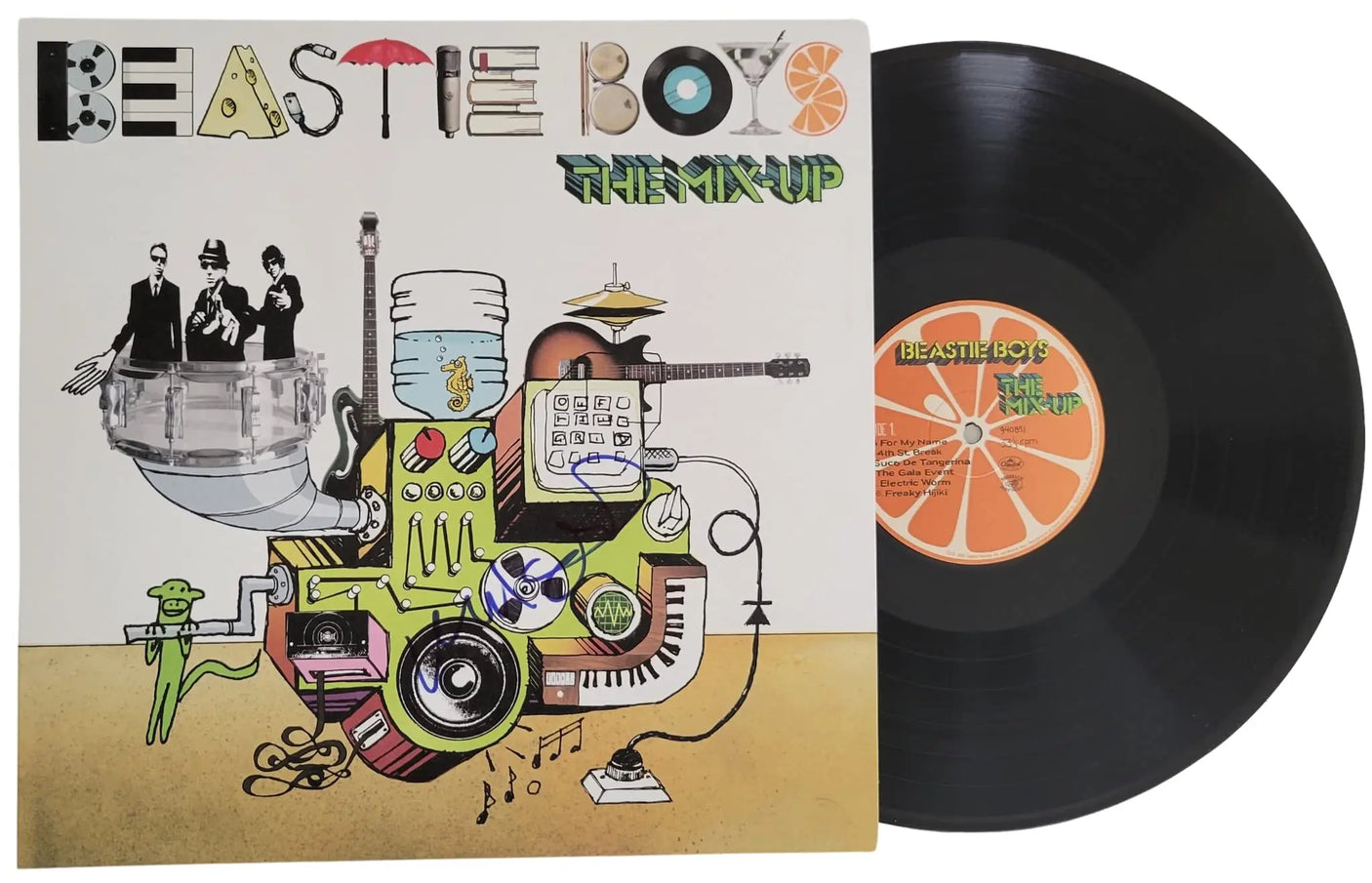Mike Diamond signed Beastie Boys The Mix Up album vinyl Proof COA autographed STAR