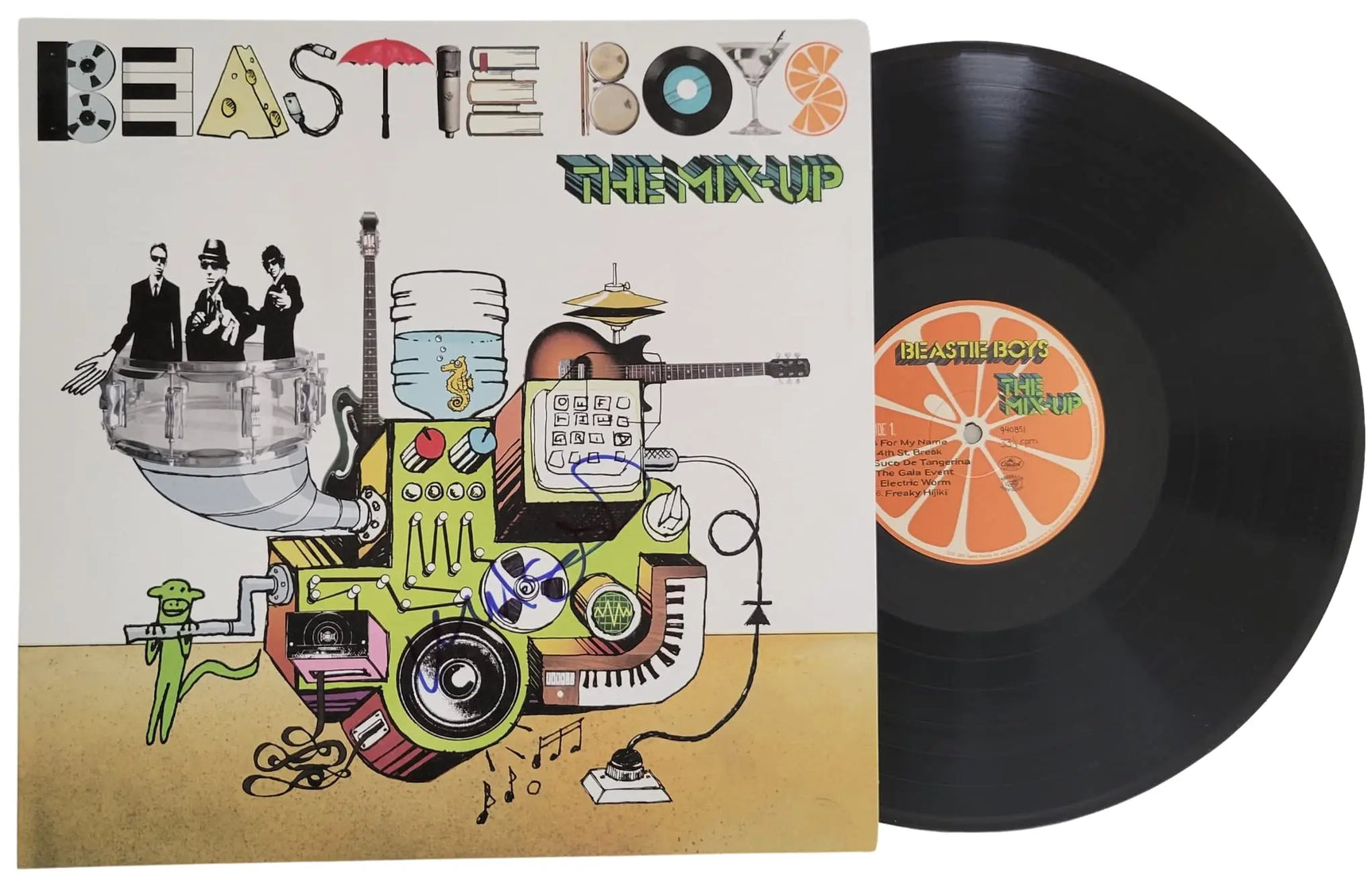 Mike Diamond signed Beastie Boys The Mix Up album vinyl Proof COA autographed STAR