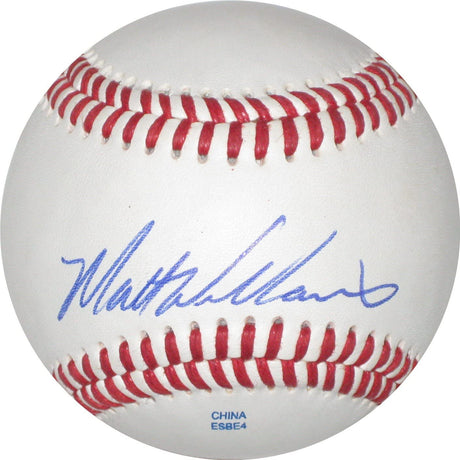Matt Williams Giants Diamondbacks Kia Tigers signed autographed baseball proof COA
