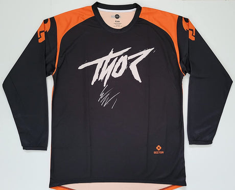 Cooper Webb Supercross motocross signed Thor jersey proof COA autographed.