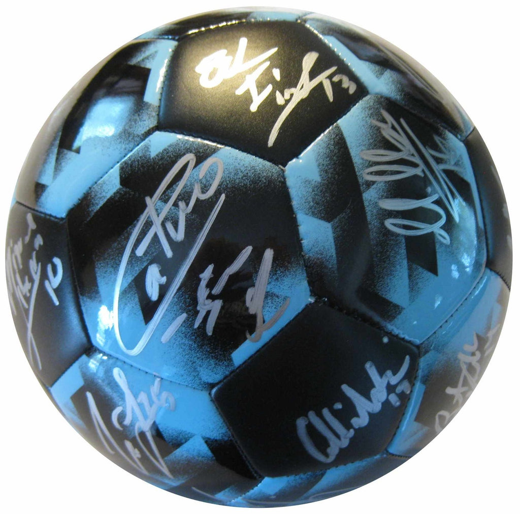 2018 Minnesota united FC team, signed, autographed, logo soccer ball - COA and Proof Photos Included