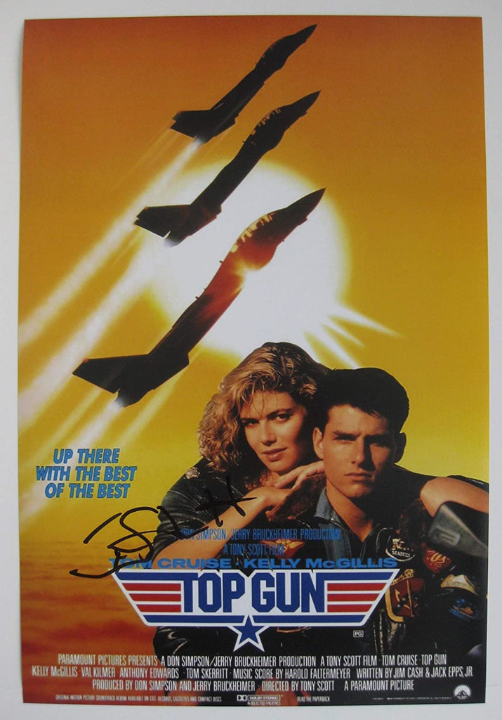 Tom Skerritt signed autographed Tom Gun 12x18 poster photo Viper Proof COA STAR