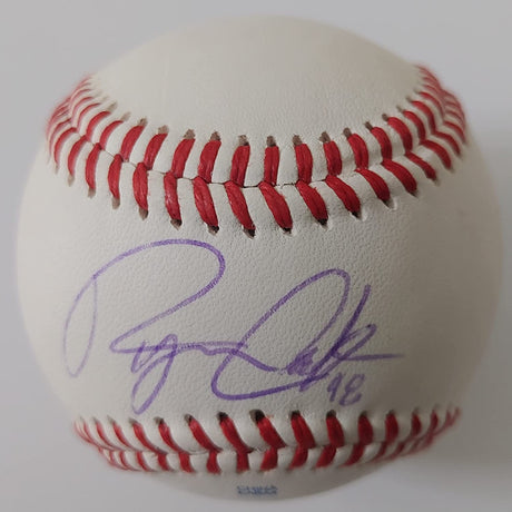 Ryan Cook Yomiuri Giants Oakland A's signed autographed baseball COA proof