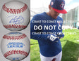 Ronald Guzman Texas Rangers signed autographed baseball COA exact proof