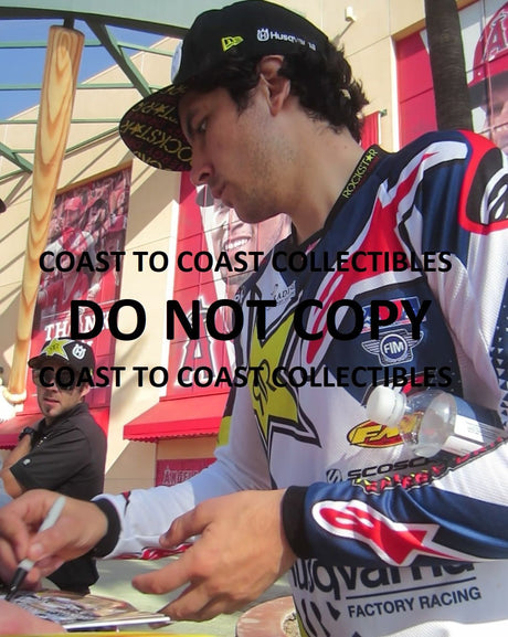 Jason Anderson, Supercross, Motocross, Signed, Autographed, 8X10 Photo, a COA with the Proof Photo of Jason Signing Will Be Included/==