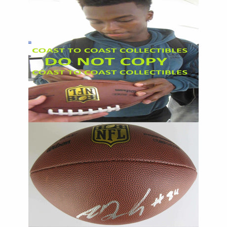 Amara Darboh Seattle Seahawks, Michigan Wolverines signed autographed Duke football - COA with proof