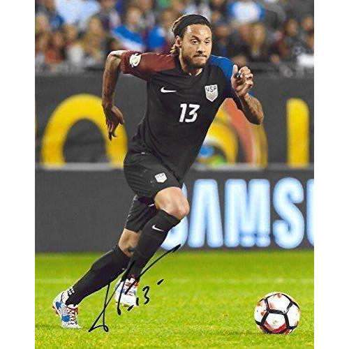 Jermaine Jones, ,LA Galaxy, USA Mens Soccer , Signed, Autographed, 8X10 Photo, a COA with the Proof Photo of Jermaine Signing Will Be Included,