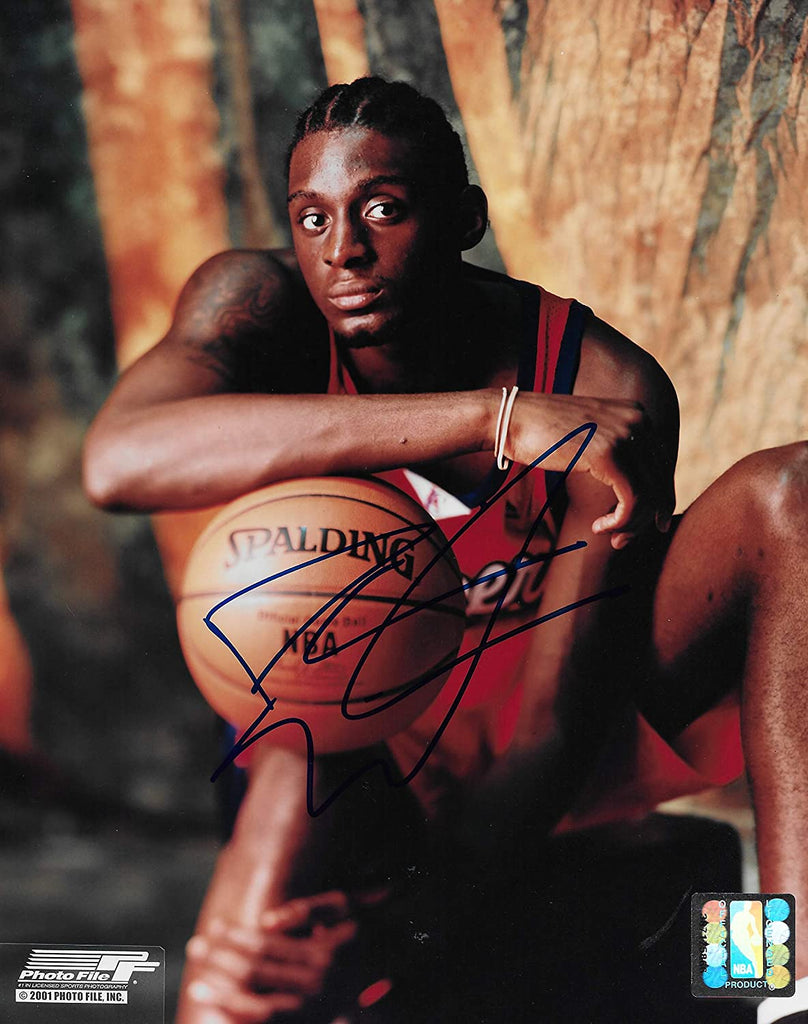 Darius Miles Los Angeles Clippers signed basketball 8x10 photo COA.