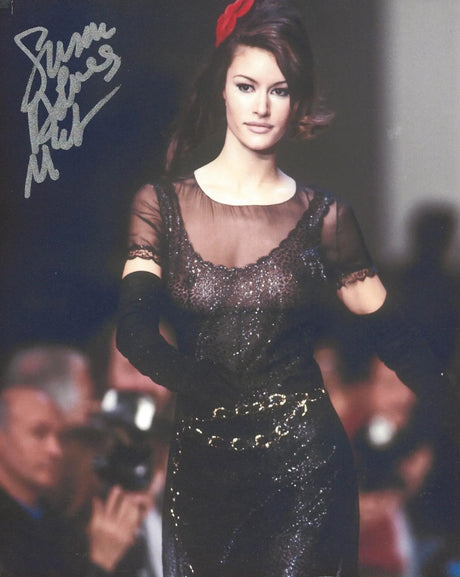 Susan Holmes McKagan model signed 8x10 photo proof COA autographed. Star