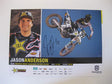 Jason Anderson, supercross, motocross, signed, autographed, 11x17 Poster, COA will be included.