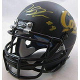 Demetris Robertson California Golden Bears signed, autographed mini football helmet - COA and proof