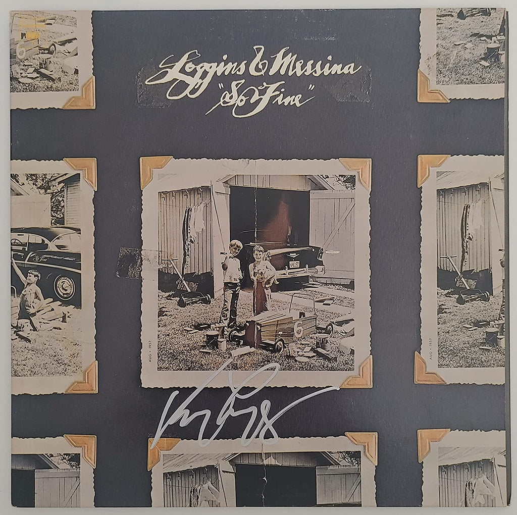 Kenny Loggins signed autographed So Fine album vinyl record proof Beckett COA STAR