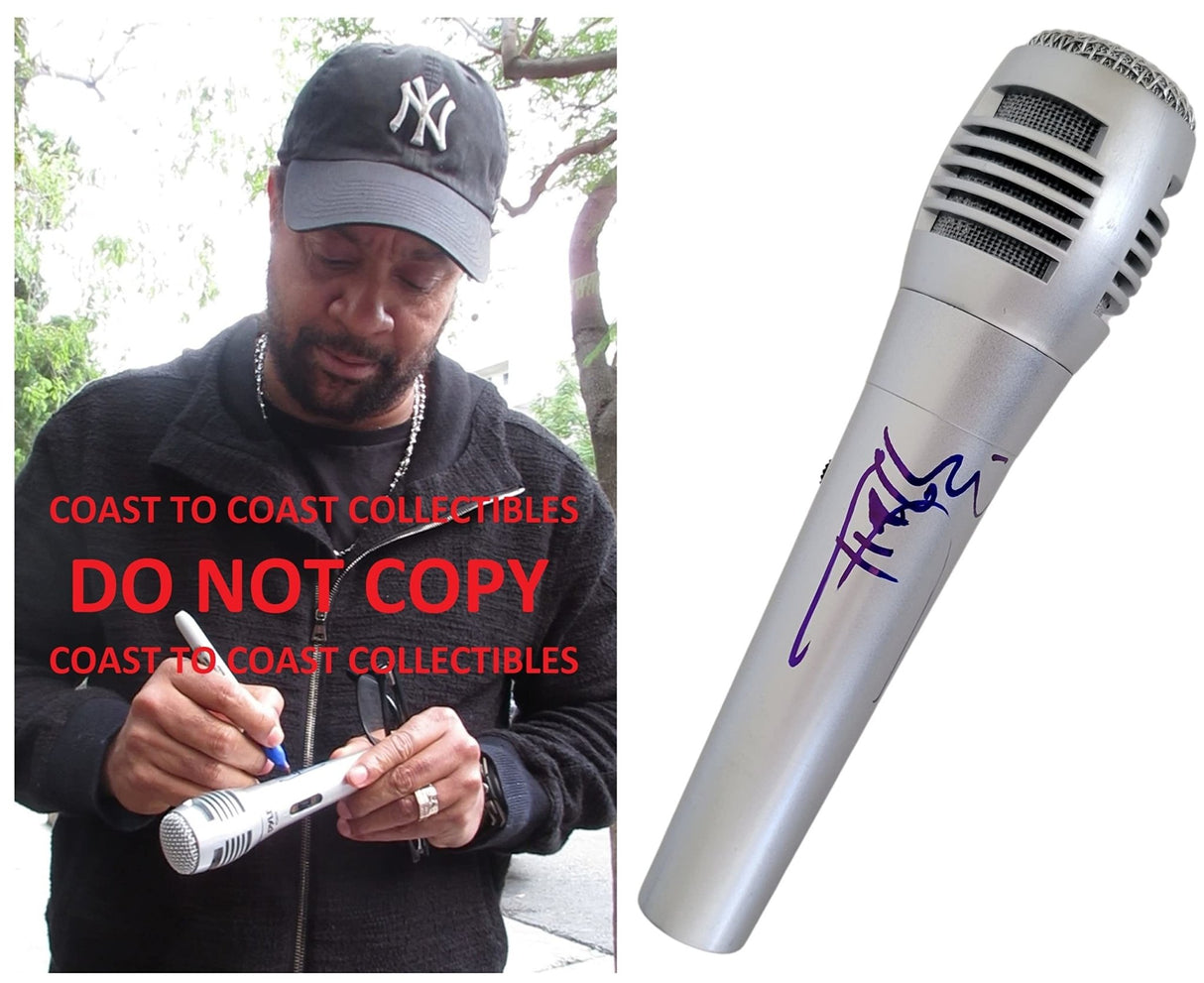 Shaggy Boombastic signed Microphone COA exact proof autographed Mic Wasn't Me STAR