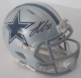Leighton Vander Esch signed Cowboys mini helmet proof Beckett COA
