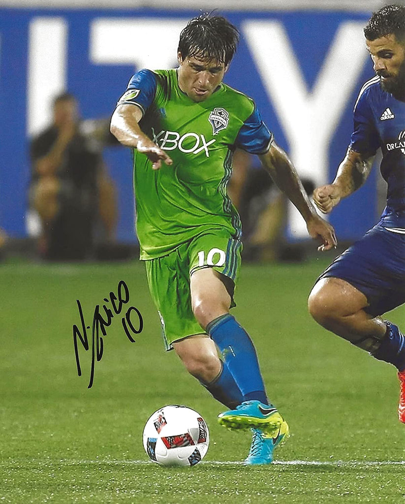 Nicolas Lodeiro signed Seattle Sounders FC soccer 8x10 photo COA proof