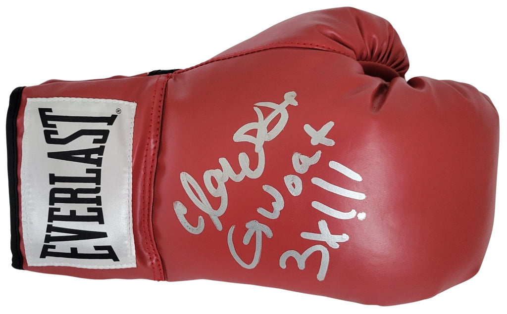 Claressa Shields Signed Boxing Glove COA Proof Autographed Boxing Champion