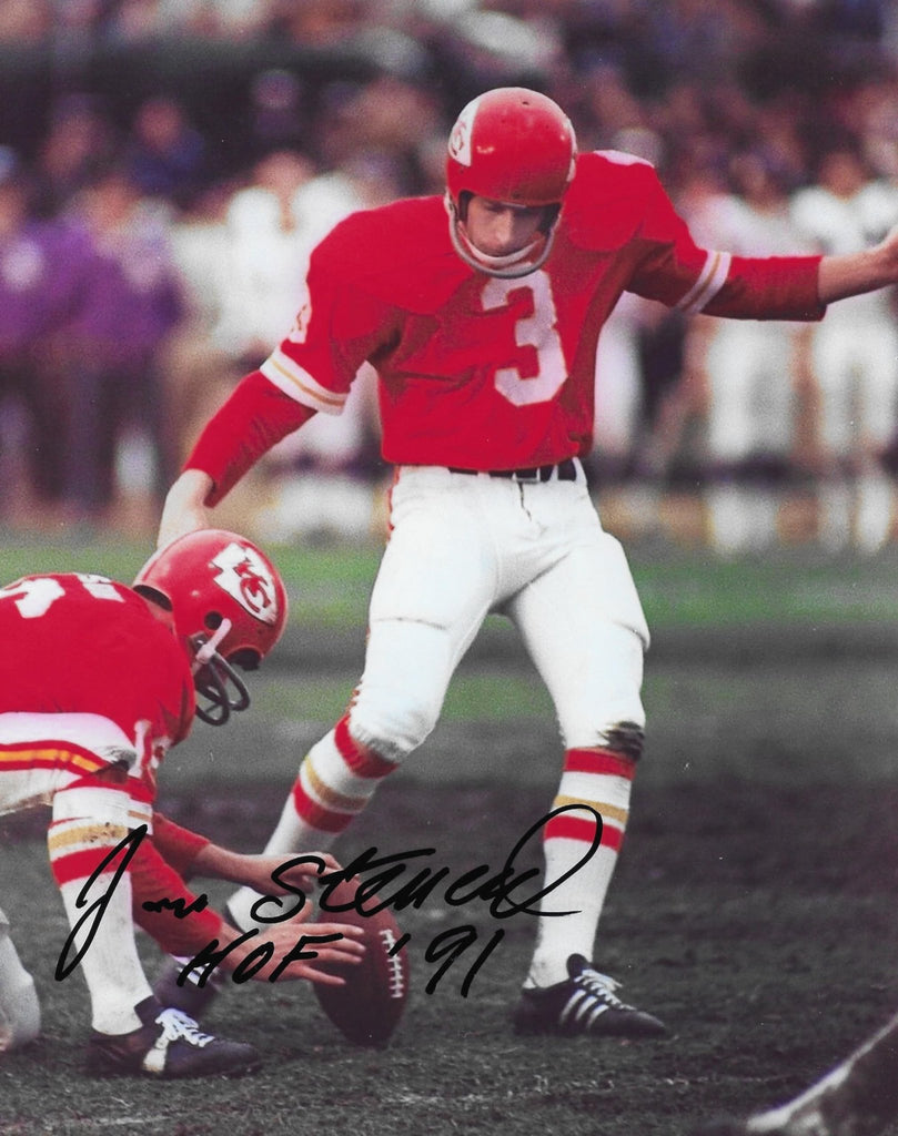 Jan Stenerud signed Kansas City Chiefs 8x10 photo COA autographed Hall of Famer,
