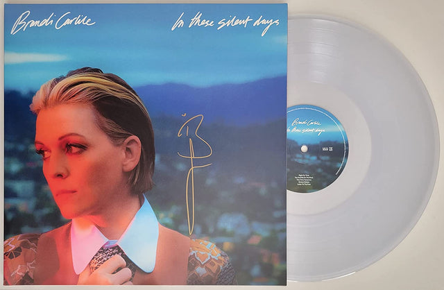 Brandi Carlile signed autographed In these Silent Days album vinyl record COA Star