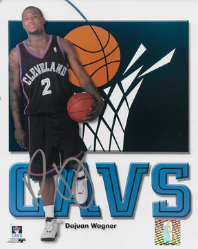Dajuan Wagner autographed Cleveland Cavaliers basketball 8x10 photo COA